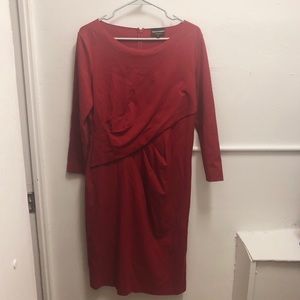 NWOT Emporio Armani Red Dress Women's XL